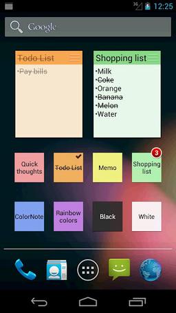 Новая версия ColorNote — наглядный блокнот для ежедневных заметок на Android