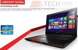 Lenovo готовит ноутбук IdeaPad G500 и его тонкую версию - G500s