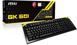 GK-601 — первая игровая механическая клавиатура в ассортименте MSI