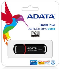 Adata анонсировала бюджетный флэш-накопитель DashDrive UV150 с интерфейсом USB 3.0