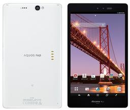 Sharp использует в планшете Aquos Pad SH-08E семидюймовый дисплей IGZO и SoC Qualcomm Snapdragon 600