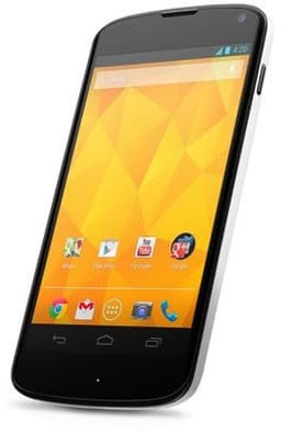 Смартфон LG Nexus 4 белого цвета представлен официально