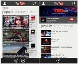 Microsoft выпустила клиент YouTube для Windows Phone 8