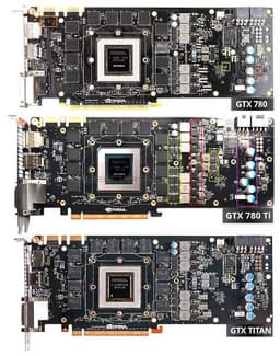 Печатная плата видеокарты GeForce GTX 780 Ti усилена в сравнении с GTX 780 и GTX Titan