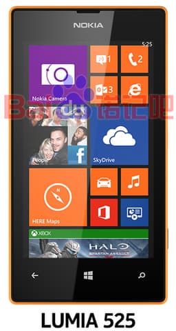 Смартфон Nokia Lumia 525 мало чем отличается от Lumia 520
