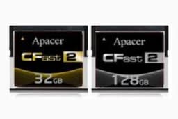Apacer первой выпускает карты памяти CFast 2.0 промышленного класса