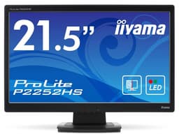 Экран монитора iiyama ProLite P2252HS защищен закаленным стеклом толщиной 2 мм