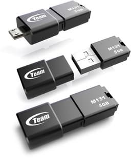 Флэшки Team Group M131 комплектуются переходником для подключения к смартфонам и планшетам