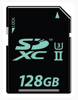 Принято обозначение для карточек SDXC и SDHC, подходящих для записи видео 4K2K
