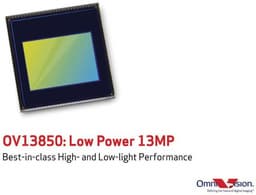 Датчик изображения OmniVision OV13850 разрешением 13 Мп предназначен для мобильных устройств