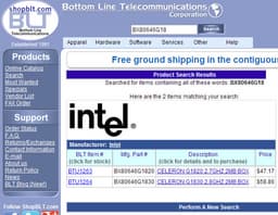 Процессоры Intel Celeron G1820 и G1830 (Haswell), которые будут представлены только в следующем квартале, уже можно заказать