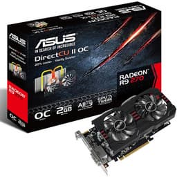Asus выпускает два варианта 3D-карты Radeon R9 270 DirectCU II: обычный и разогнанный 