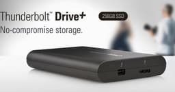 Внешний твердотельный накопитель Elgato Thunderbolt Drive+ развивает скорость до 420 МБ/с
