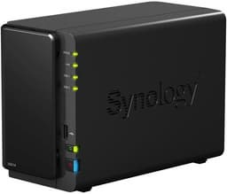 Хранилище с сетевым подключением Synology DiskStation DS214 рассчитано на два накопителя