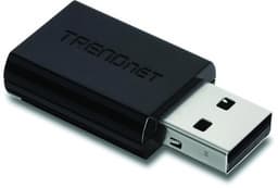 Миниатюрный адаптер Trendnet TEW-804UB с интерфейсом USB соответствует спецификации Wi-Fi IEEE 802.11ac