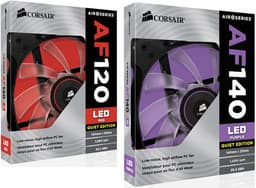 Ассортимент Corsair пополнился корпусными вентиляторами Air Series AF120 LED Quiet Edition и Air Series AF140 LED Quiet Edition