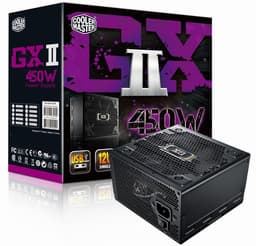 В серию блоков питания Cooler Master GX II вошли модели мощностью от 400 до 750 Вт