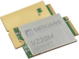 Sequans начинает поставки модулей LTE EZLinkLTE VZ20M и VZ21M, предназначенных для планшетов и мобильных ПК