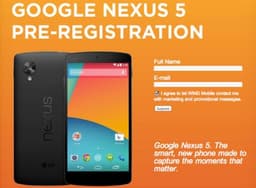 Подтверждены спецификации смартфона Google Nexus 5