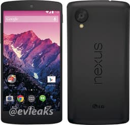 Смартфон Google Nexus 5 будет представлен 1 ноября в черном и белом вариантах