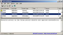 MyEventViewer v.2.10 - альтернатива стандартному Event Viewer из Windows