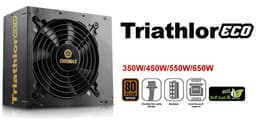 В серию блоков питания Enermax Triathlor ECO вошли модели мощностью от 350 до 650 Вт