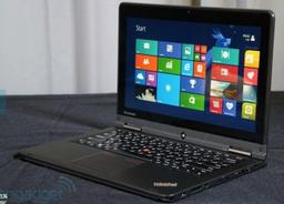 Ноутбук Lenovo ThinkPad Yoga умеет «прятать» клавиши в режиме планшета