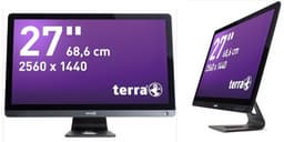Разрешение экрана 27-дюймового монитора Wortmann Terra 2770W составляет 2560 x 1440 точек