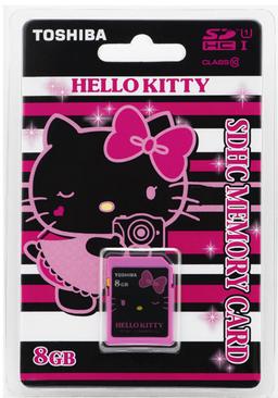 Toshiba анонсирует выпуск карт памяти с символикой Hello Kitty