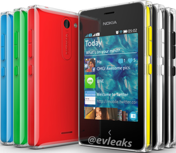 В Сети появились новые изображения телефона Nokia Asha 502 (Pegasus)