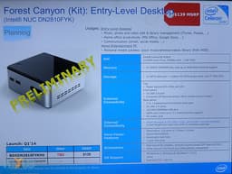 Новая модификация мини-ПК Intel NUC обзаведётся процессором Celeron N2810 (Bay Trail)
