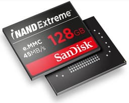 Начались поставки ознакомительных образцов встраиваемых SSD SanDisk iNAND Extreme для планшетов на базе Intel Bay Trail