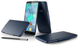 В съемную крышку шестидйюмового смартфона Alcatel One Touch Hero встроен дисплей E Ink