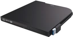 Внешние оптические приводы Buffalo DVSM-PTS58U3 можно подключить сразу к двум портам USB