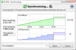 FreeFileSync v.5.23 - утилита сравнения и синхронизации файлов в каталогах