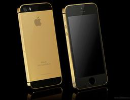 Позолоченный или покрытый платиной смартфон Apple iPhone 5s уже можно купить, заплатив около трех тысяч долларов