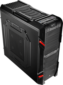Корпус Aerocool GT-R типоразмера Midi-Tower предназначен для сборки игровых ПК на основе системных плат форм-фактора microATX/ATX