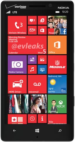Опубликовано изображение смартфона Nokia Lumia 929 для сети Verizon