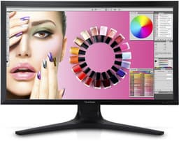 Монитор ViewSonic VP2772 имеет разрешение 2560 х 1440 пикселей и охватывает 99% цветового пространства Adobe RGB
