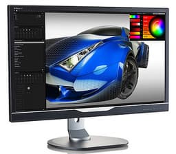 Разрешение 28-дюймового монитора Philips 288P6LJEB — 3840 x 2160 пикселей