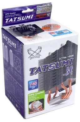 Scythe Tatsumi 1000B — охладитель, совместимый с CPU Intel и AMD