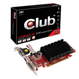 Club3D представила три ускорителя Radeon R5 230