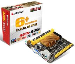 На системной плате Biostar "A68N-5000" нет процессорного гнезда