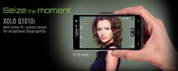 В камере смартфона Xolo Q1010i используется датчик Sony Exmor R разрешением 8 Мп и объектив с диафрагмой F/2,0