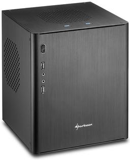 Алюминиевый корпус Sharkoon CA-I совместим с системными платами типоразмера Mini-ITX