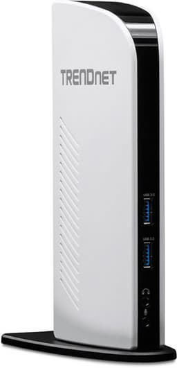 Универсальная стыковочная станция Trendnet TU3-DS2 рассчитана на подключение по интерфейсу USB 3.0