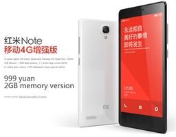 Основой смартфона Xiaomi Redmi Note с поддержкой 4G выступила SoC Qualcomm Snapdragon 400