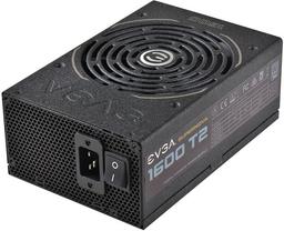 Блок питания EVGA SuperNOVA 1600 T2 мощностью 1600 Вт имеет сертификат 80 Plus Titanium
