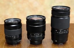 Опубликовано изображение объективов Fujifilm XF18-135mm F3.5-5.6 R OIS WR, XF16-55mm F2.8 R OIS WR и XF50-140mm F2.8 R OIS WR 