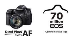 Камер Canon EOS выпущено 70 млн штук